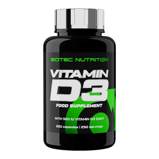 VITAMINA D3 (500 IU) 250 CAPSULAS - SCITEC NUTRITION