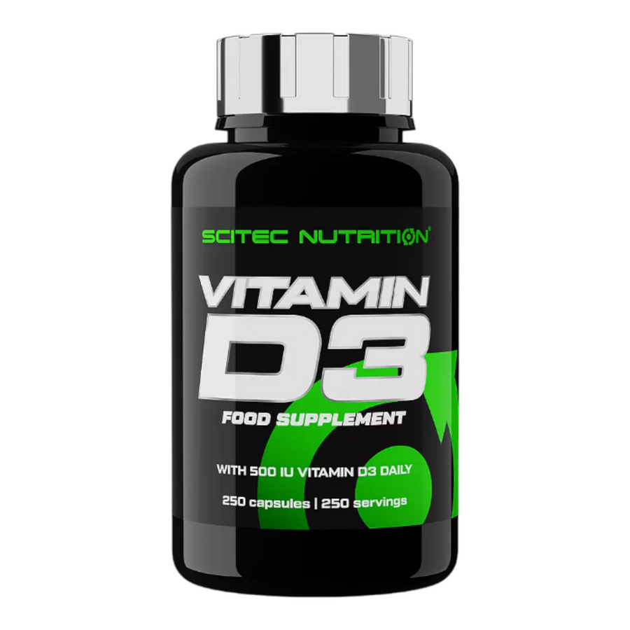 Vitamina D3 (500 Iu) 250 Cápsulas de Scitec Nutrition