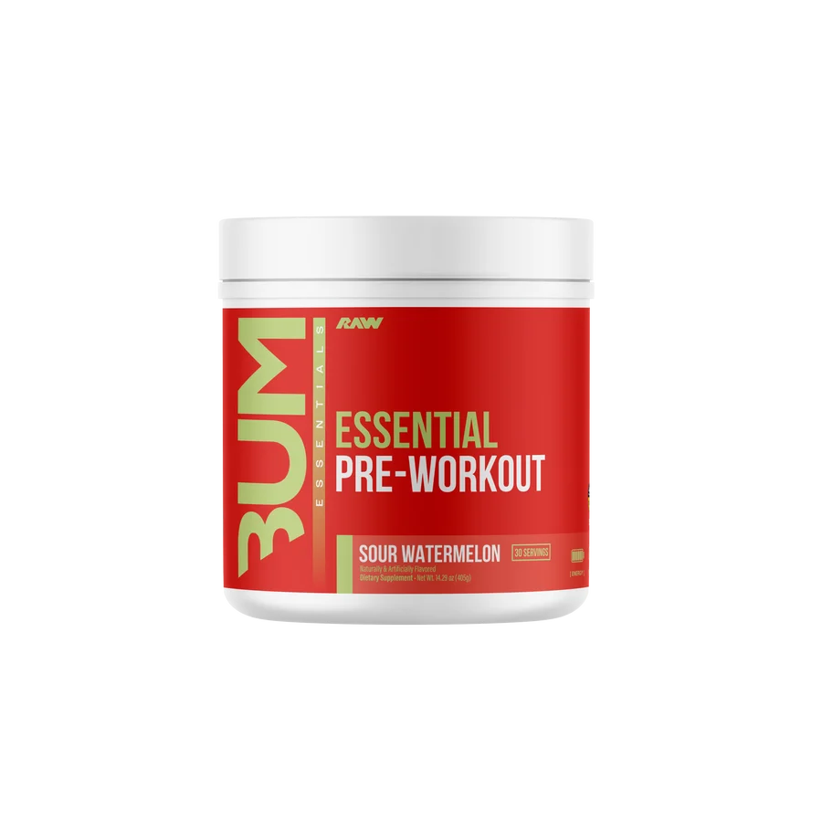 PRE ENTRENO CBUM ESSENTIAL CHARGED 370GR - RAW NUTRITION