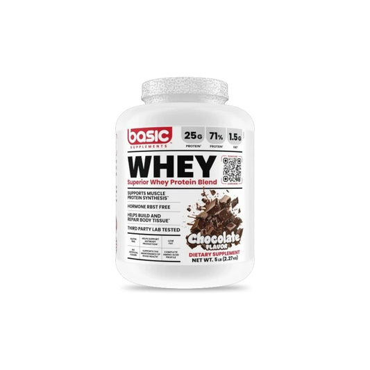 PROTEINA WHEY 5LBS 64 SERVICIOS - BASIC