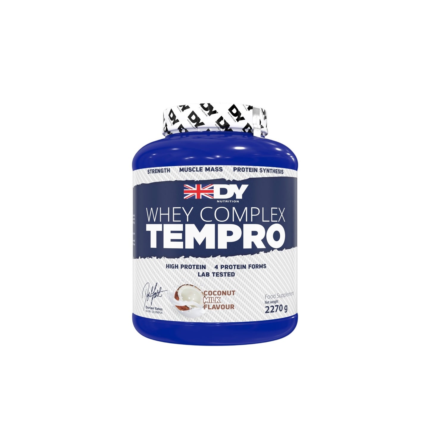 PROTEINA WHEY COMPLEX TEMPRO 2270G 75SV - DY NUTRITION