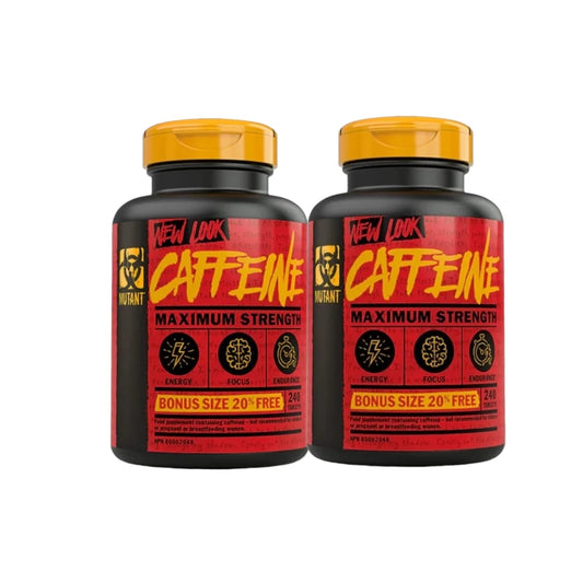 2 Cafeínas Mutant – 240 Tabletas c/u – 200mg