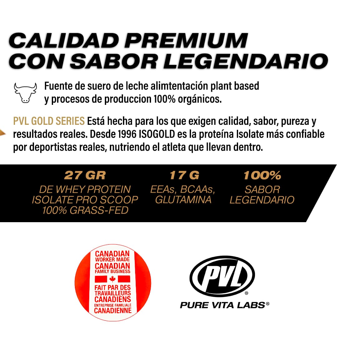 ISOGOLD 5 LIBRAS 73 SERVICIOS - PVL - AMERICANA
