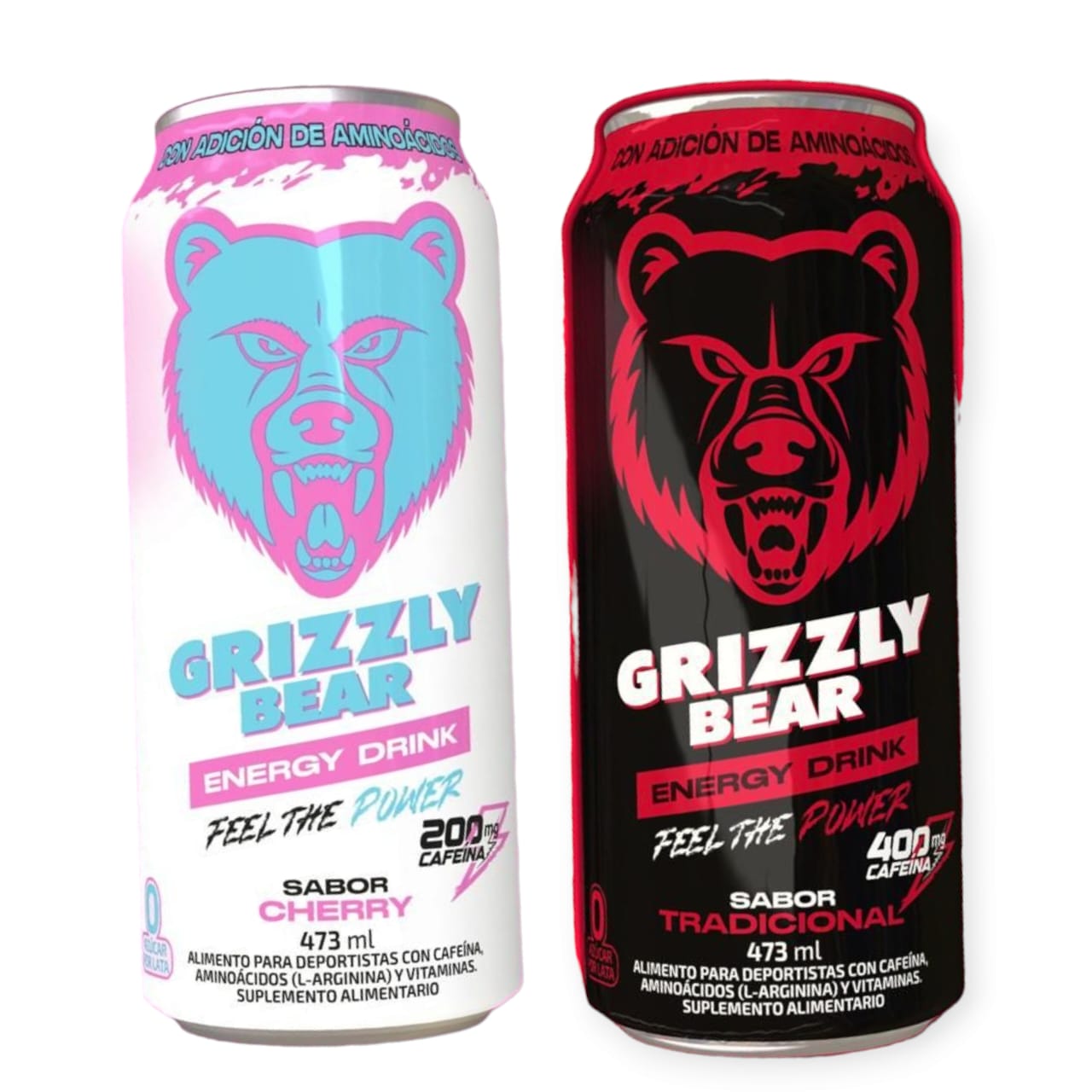 BEBIDA ENERGETICA GRIZZLY BEAR 473ML