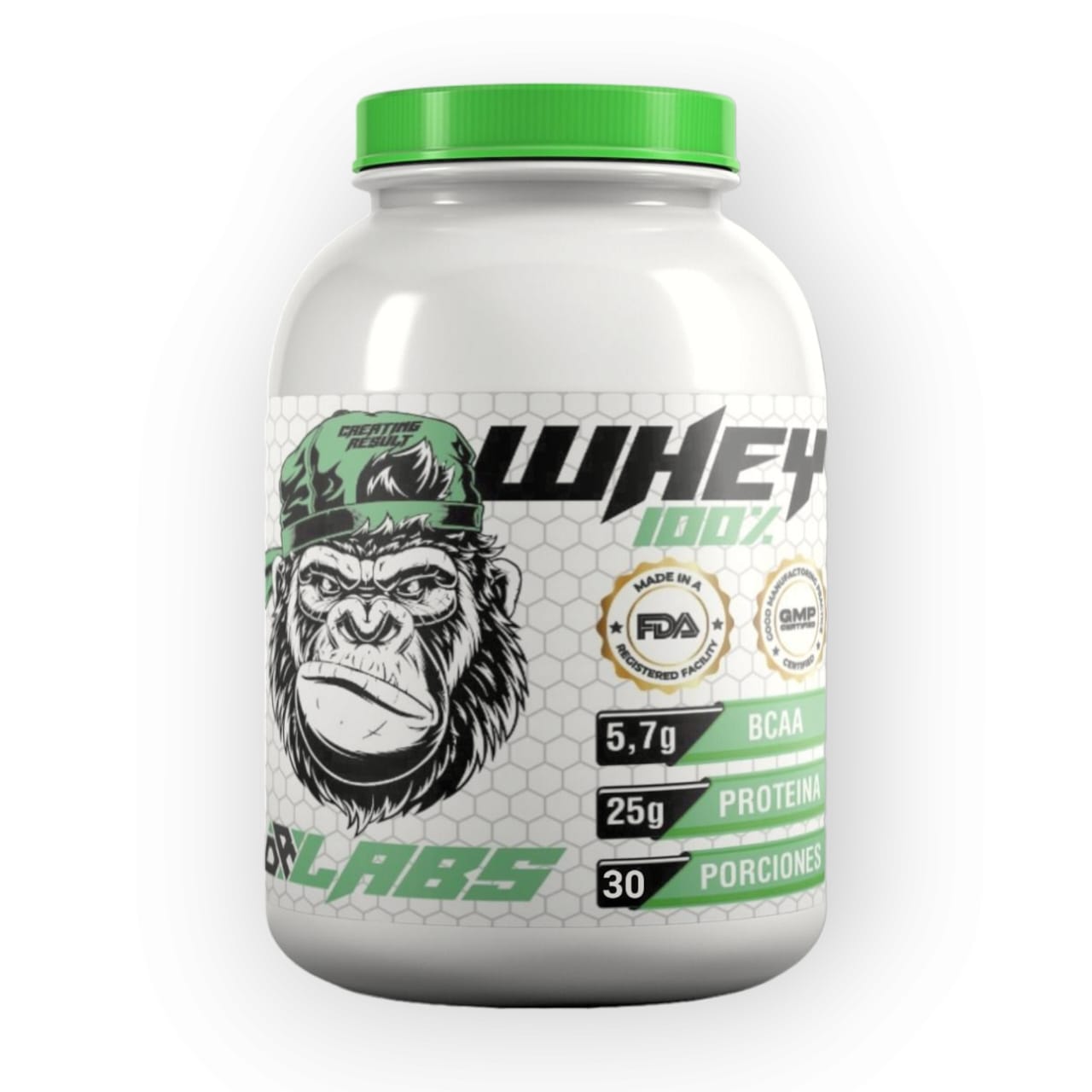 PROTEINA WHEY 100% 30 SERVICIOS - DR LABS