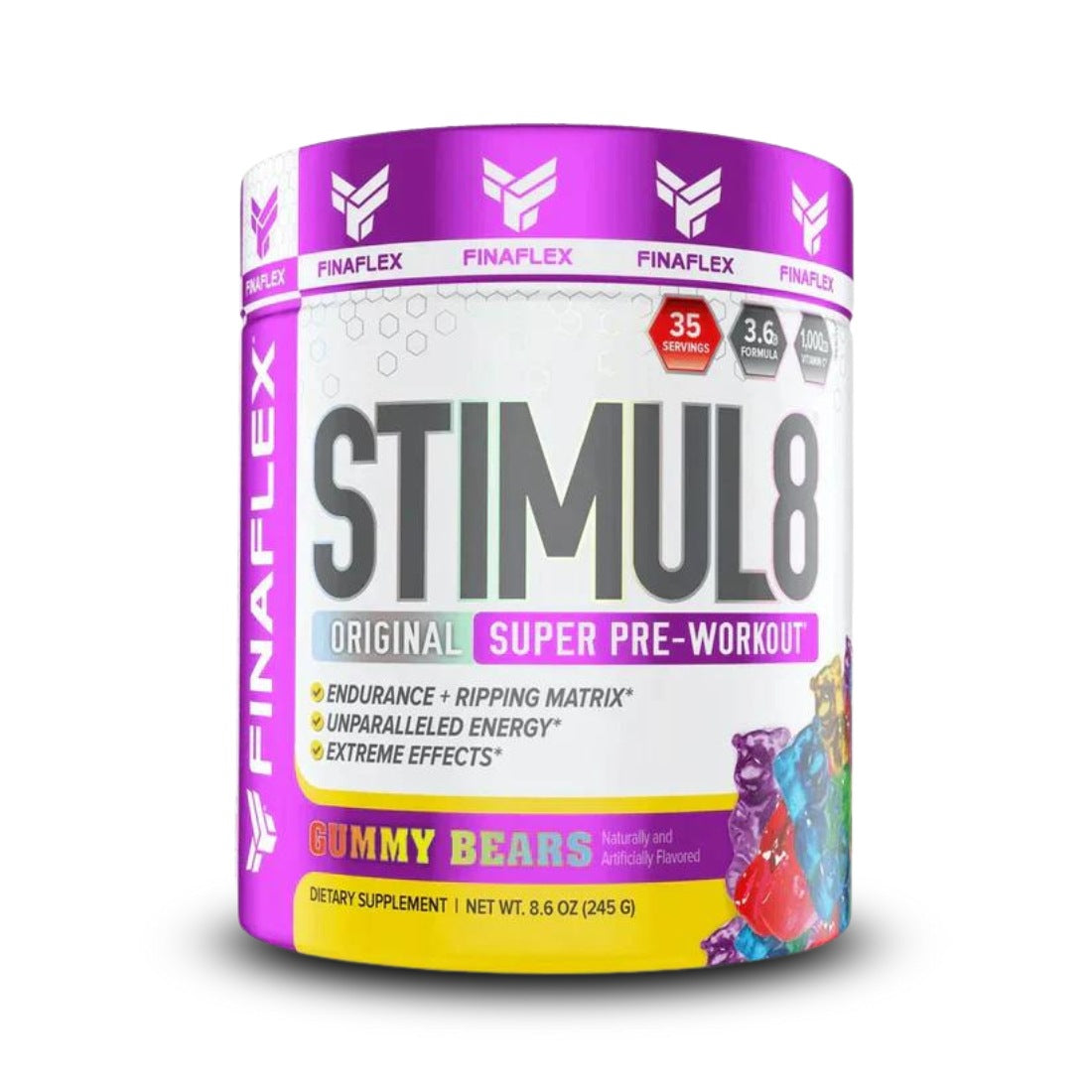 STIMUL8 PRE WORKOUT – FINAFLEX – 35 SERVICIOS