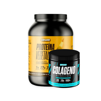 Pack Proteína vegetal + colágeno hidrolizado – Gohard