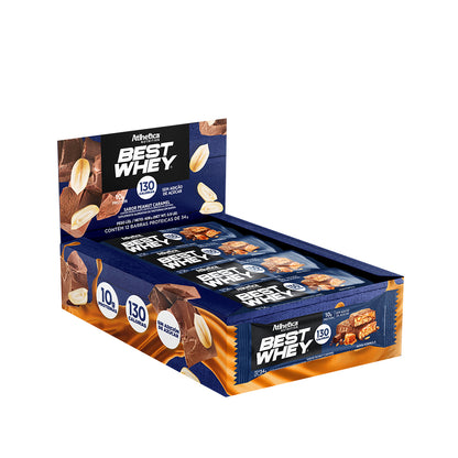 BOX DE 12 BARRAS BEST WHEY 10 G PROTEIN – ATLHETICA – imagen de producto 7