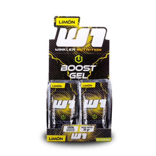 GEL BOOST ENERGIZANTE 24 UNIDADES - WINKLER NUTRITION