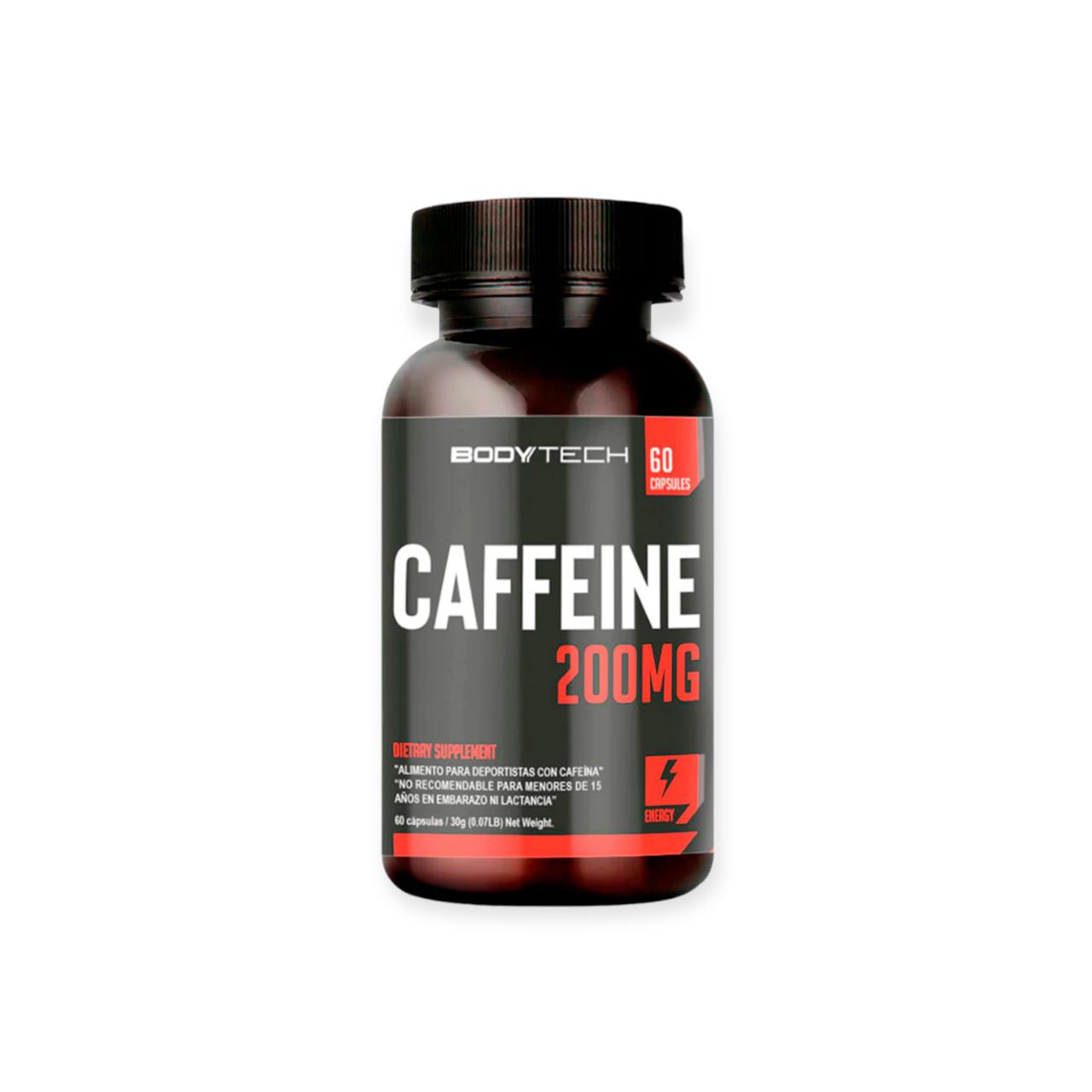 CAFEINA 200MG 60 CAPS - BODYTECH