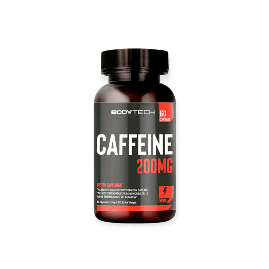 CAFEINA 200MG 60 CAPS - BODYTECH