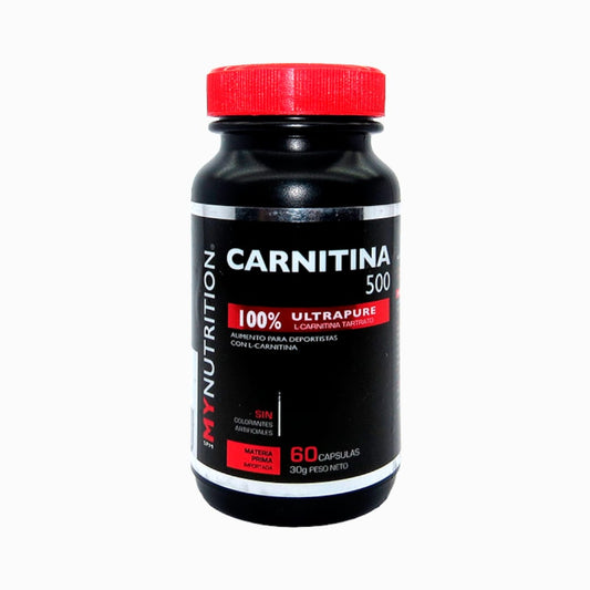 Carnitina 500 - My Nutrition - 60 Capsulas