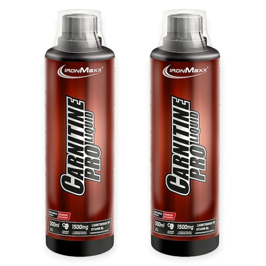 PACK 2 FRASCOS L-CARNITINA ALEMANA PRO LIQUID 500ML - IRONMAXX