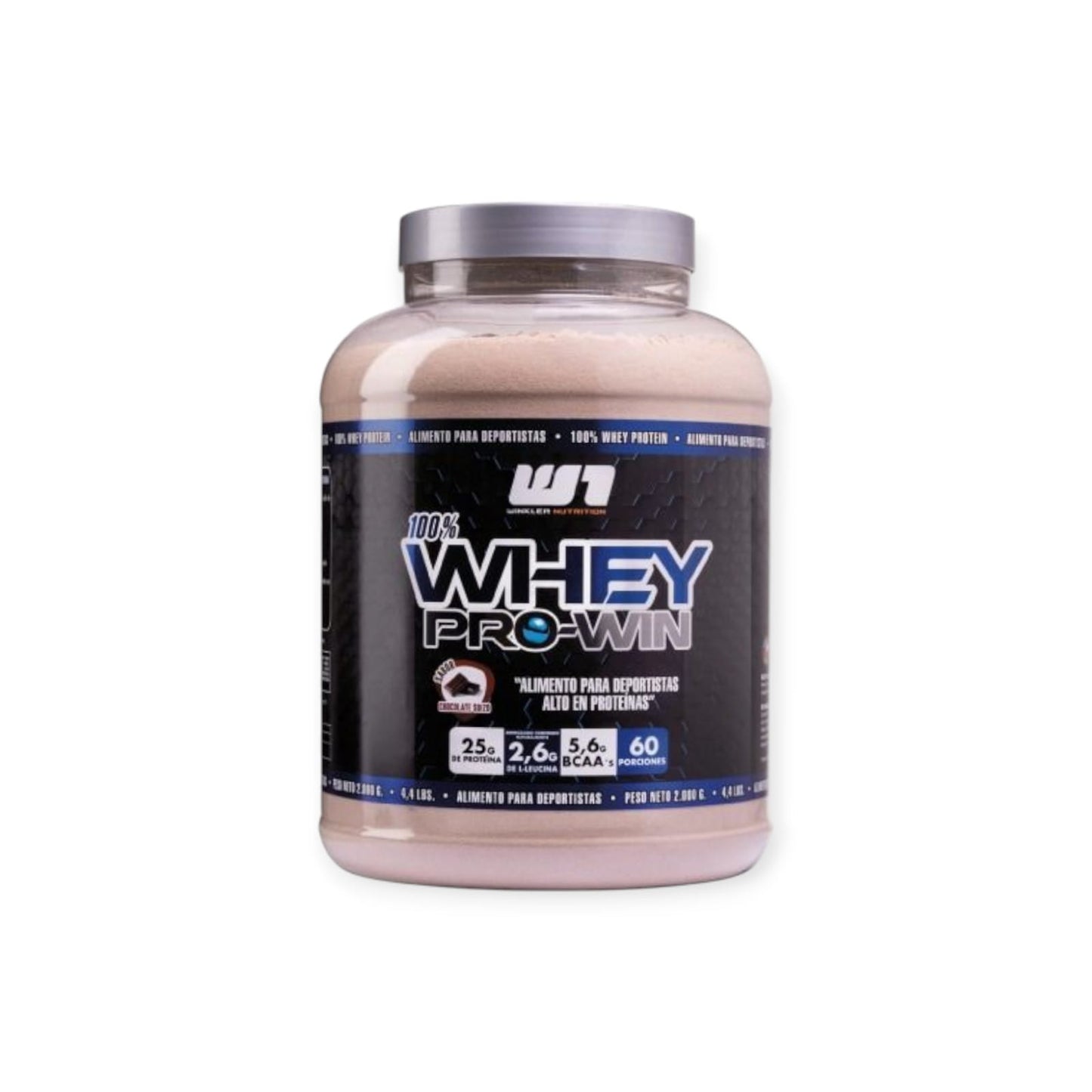 Proteína 100% Whey Pro-Win 2kg 60 Servicios - WINKLER NUTRITION