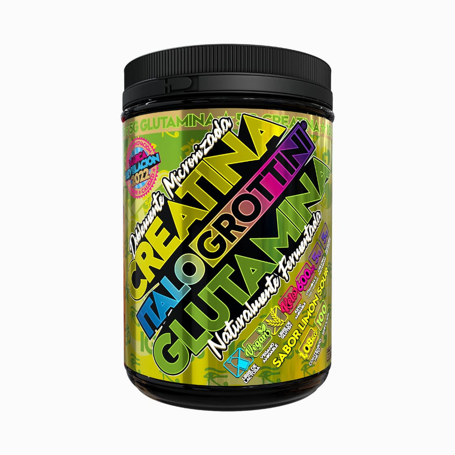 CREATINA + GLUTAMINA DOBLEMENTE MICRONIZADA 1kg - ITALO GROTTINI