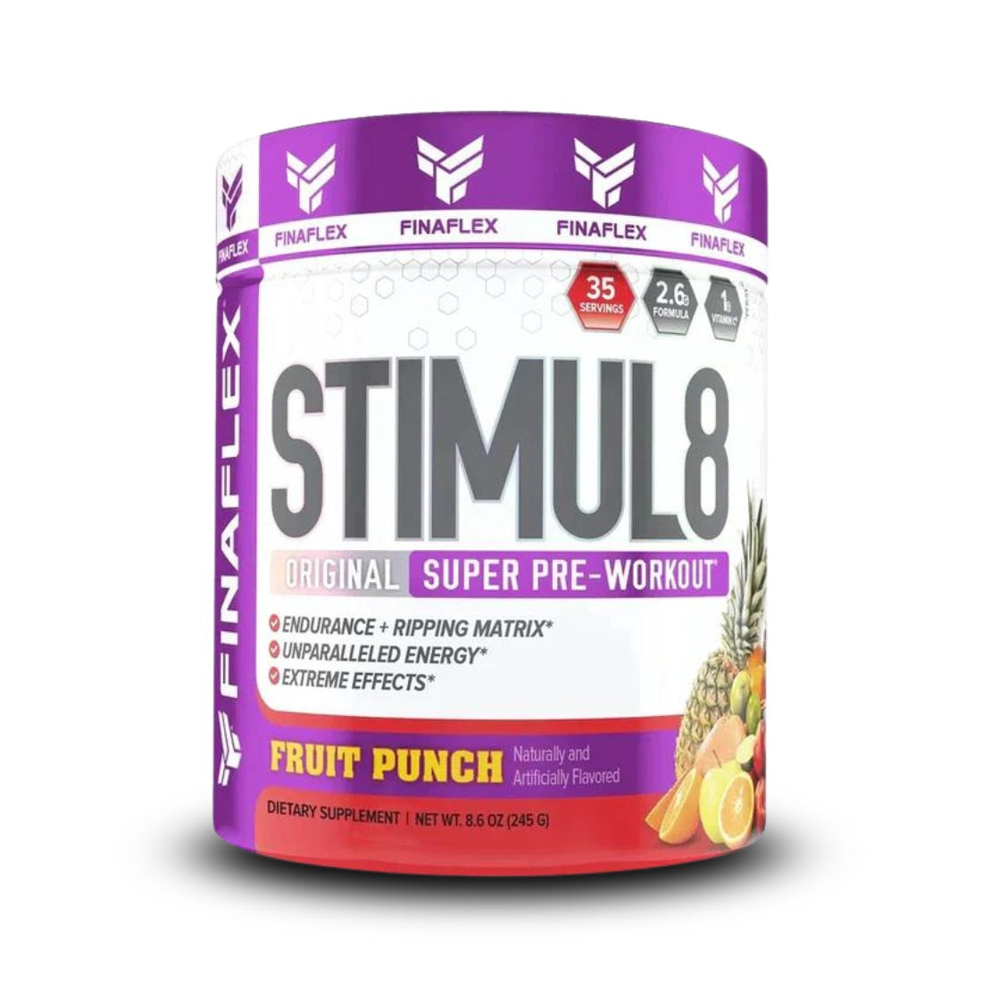 STIMUL8 PRE WORKOUT – FINAFLEX – 35 SERVICIOS