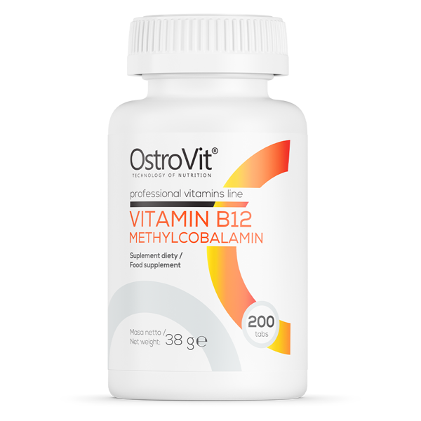 VITAMINA B12 Metilcobalamina 200 TABS - OSTROVIT