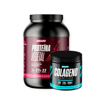 Pack Proteína vegetal + colágeno hidrolizado – Gohard