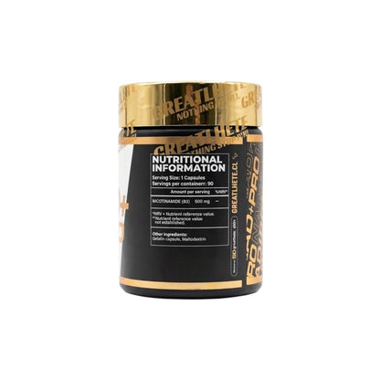 NAD+ PRO NICOTINAMIDE 90 CÁPSULAS – GREATLHETE