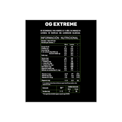 Información del producto PACK 12 PREENTRENO LÍQUIDO 473 ML – ALIEN SQUAD ENERGY