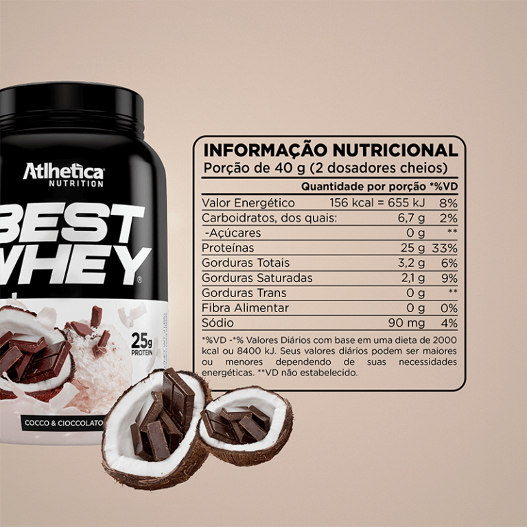 Proteina Best Whey 5LB - Atlhetica