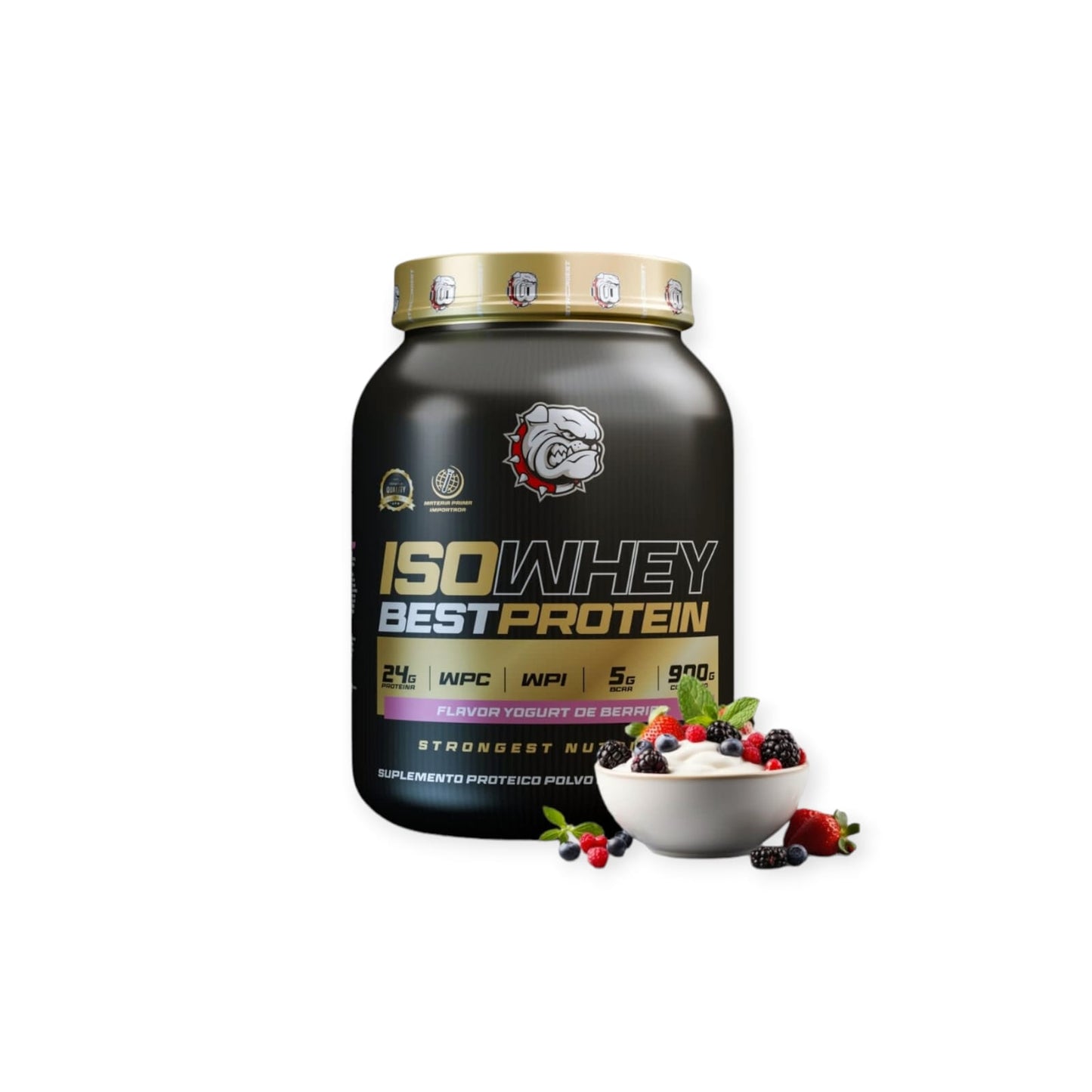 PROTEINA ISO WHEY BEST PROTEIN 900G - STRONGEST