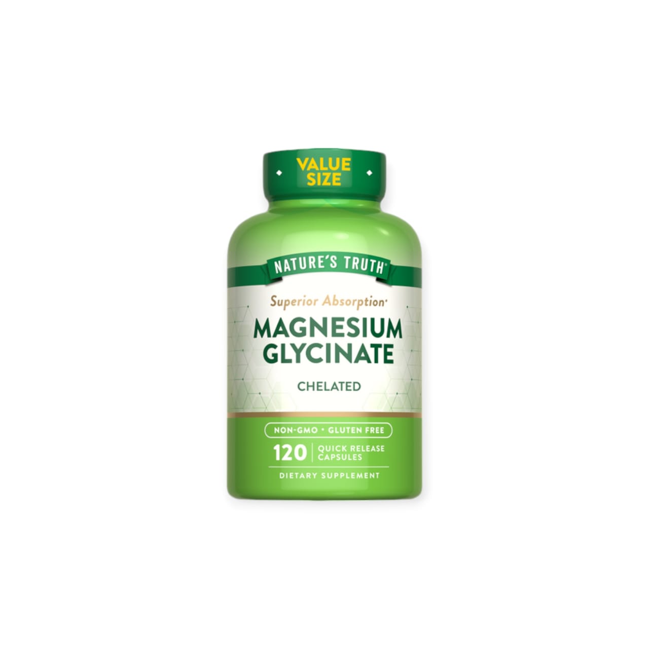 MAGNESIO GLYCINATE 120 CAPSULAS - NATURE'S TRUTH