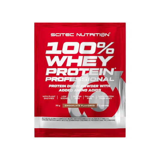 100% WHEY PROTEIN PROFESSIONAL MUESTRA 1 SERVICIO - SCITEC NUTRITION