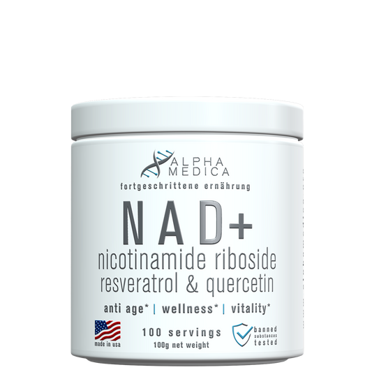 NAD+ Y RESVERATROL 100 SERVICIOS - ALPHA MEDICA