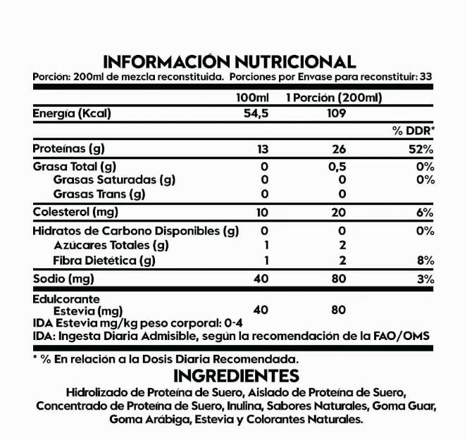 PROTEINA WHEY DELICIOSA  2.3 LB PACK CREATINA MONOHIDRATO 300GR 60 SV