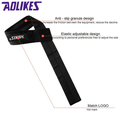 STRAPS PARA LEVANTAMIENTO DE PESAS - AOLIKES