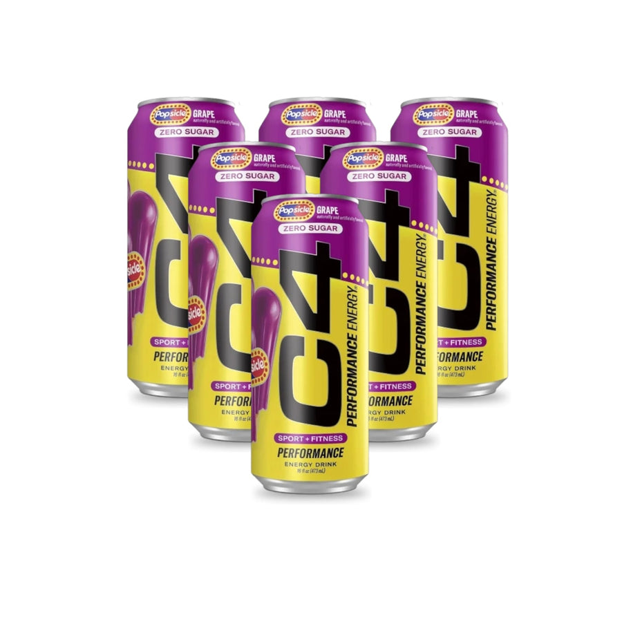 PACK 6 ENERGÉTICAS C4 473 ML C/U – CELLUCOR
