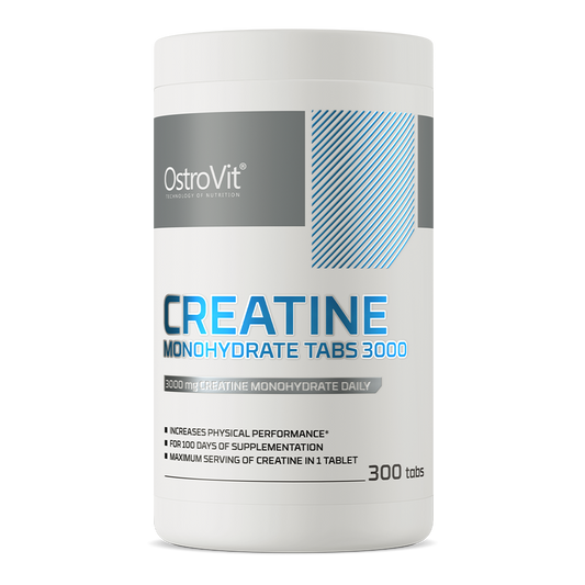 CREATINA MONOHIDRATADA 3000MG 300 TABLETAS - OSTROVIT