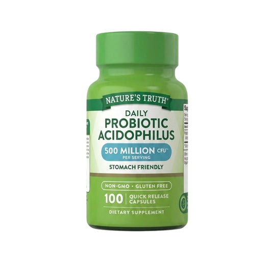 PROBIOTICO ACIDOPHILUS 100 CAPSULAS - NATURE'S TRUTH