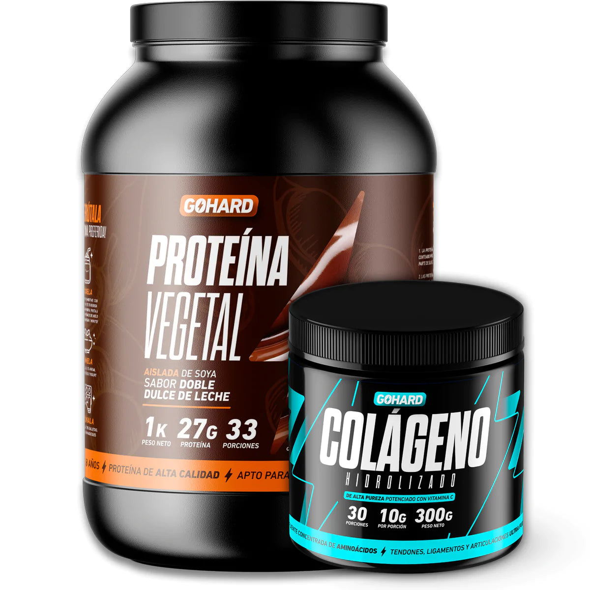 Pack Proteina Vegetal + Colageno Hidrolizado - Gohard