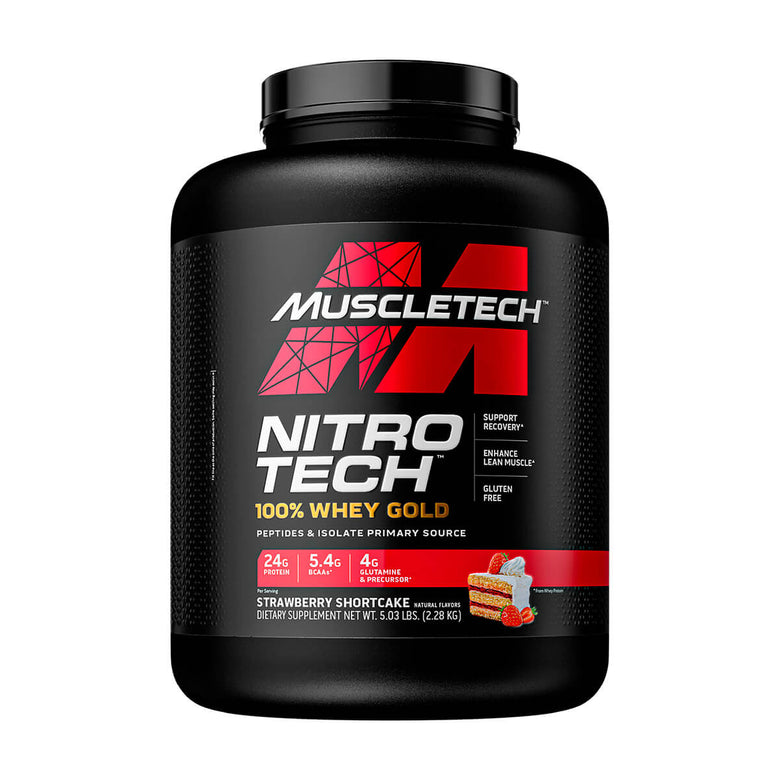 Nitro Tech 100% Whey Gold - 69 Servicios - Muscletech