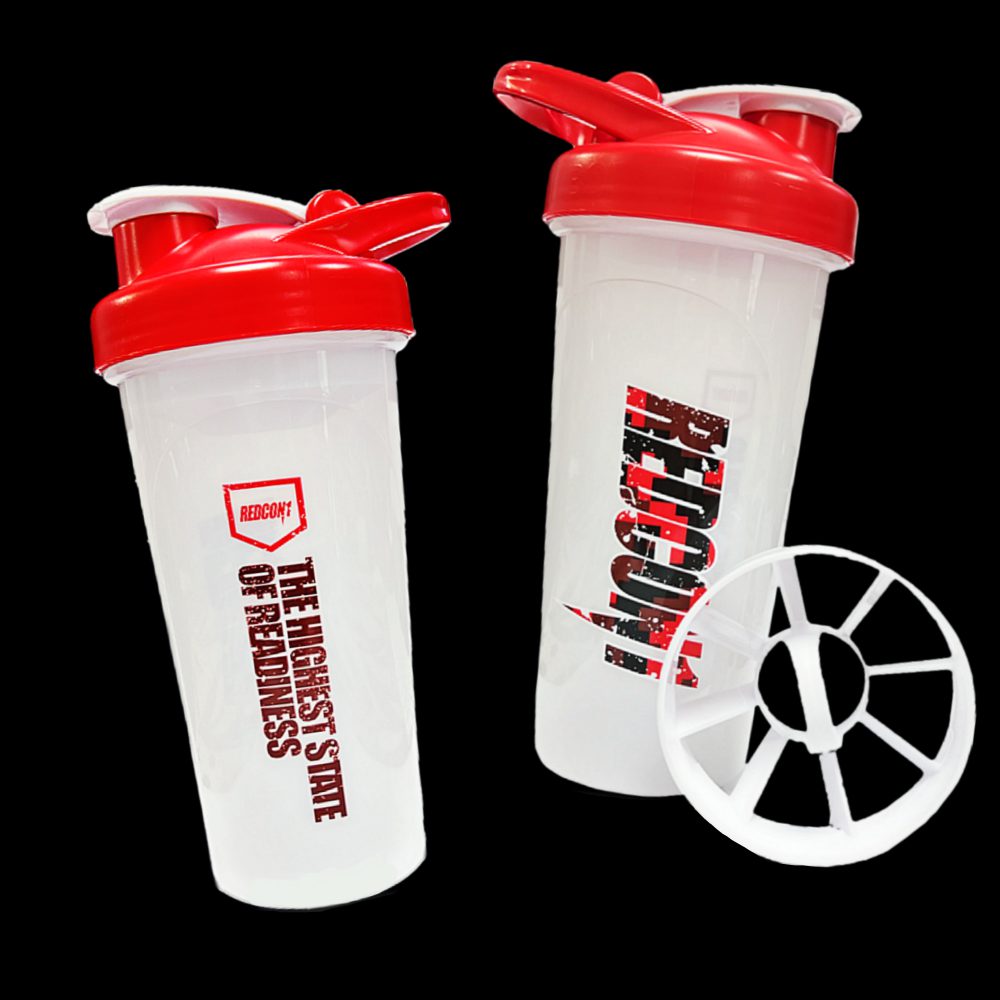 SHAKER BLANCO CON ROJO 700ML - REDCON1