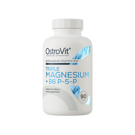 TRIPLE MAGNESIO + B6 P-5-P 90 TABLETAS - OSTROVIT