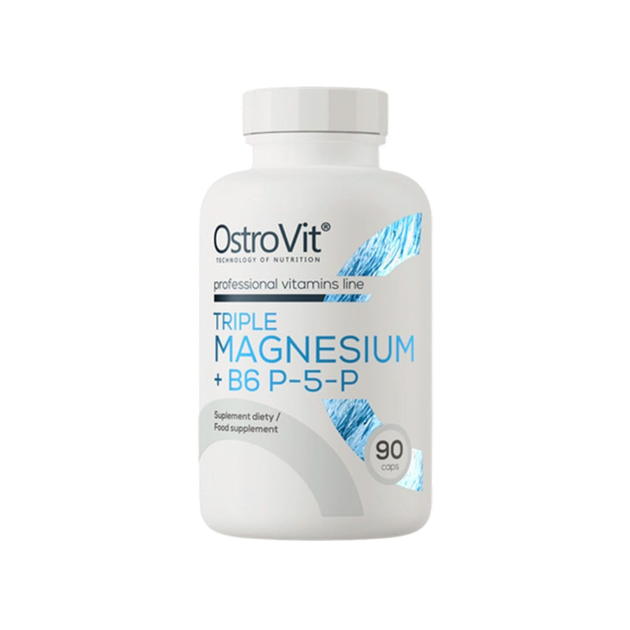 TRIPLE MAGNESIO + B6 P-5-P 90 TABLETAS - OSTROVIT