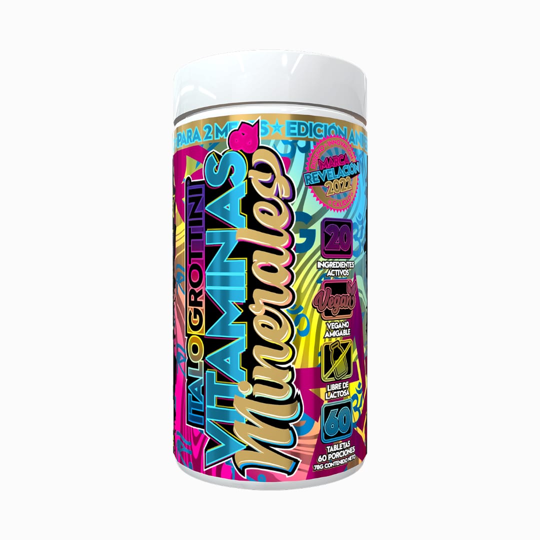Multivitaminico Vitaminas Y Minerales 60sv - Italo Grottini
