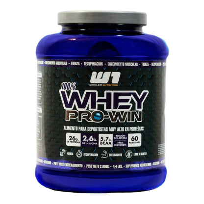 Proteína 100% Whey Pro-Win 2 kg, 60 servicios Winkler Nutrition - vista 5