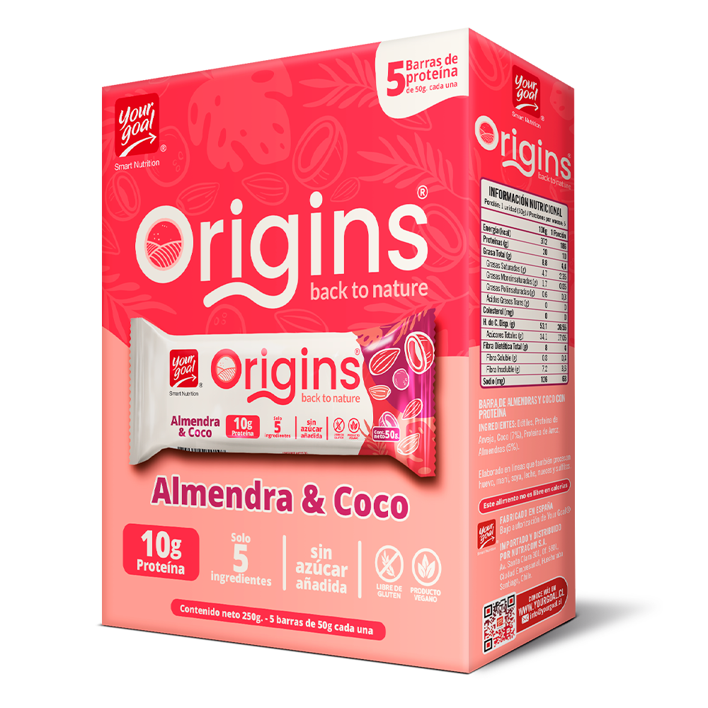 Box 5 barras Origins - Your goal