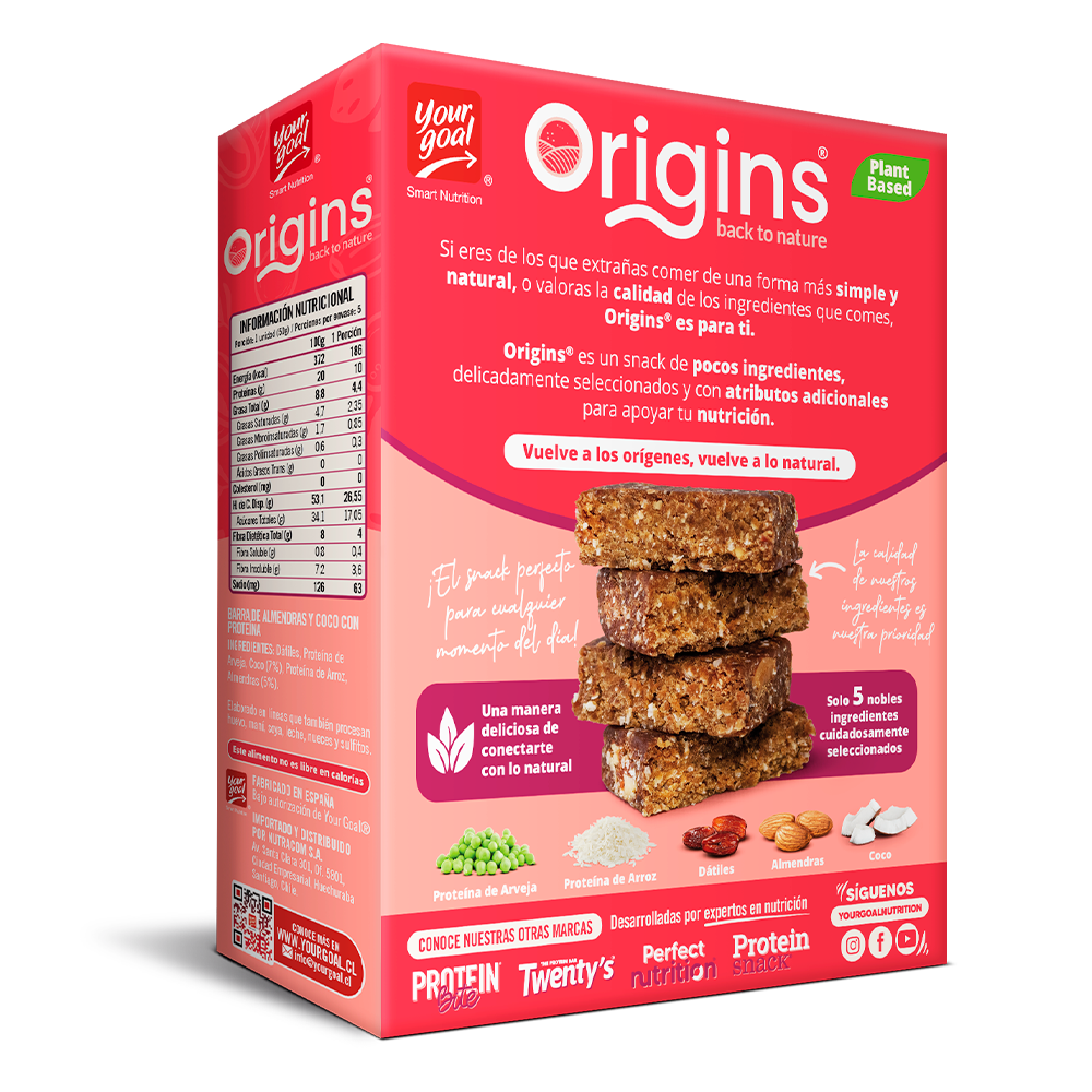 Box 5 barras Origins - Your goal