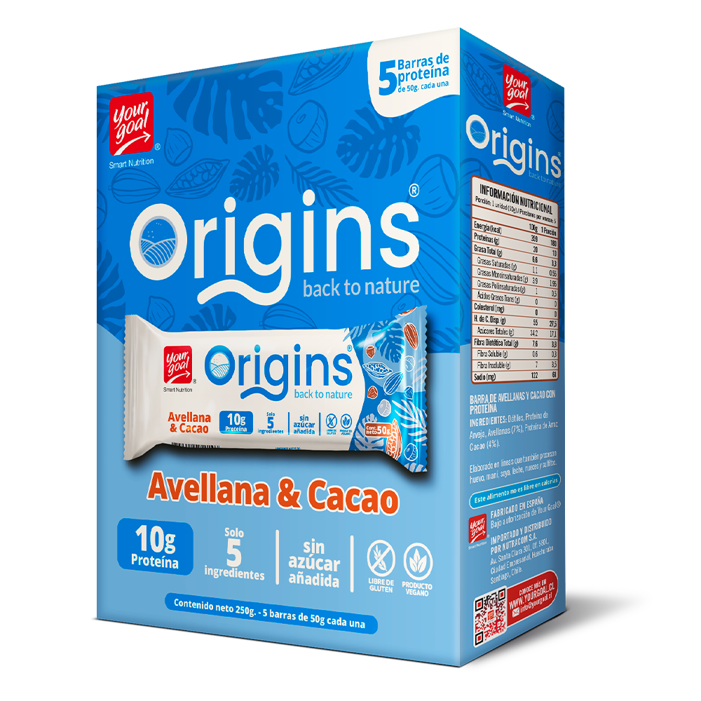 Box 5 barras Origins - Your goal