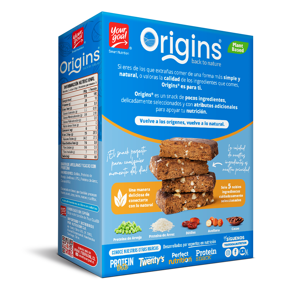 Box 5 barras Origins - Your goal