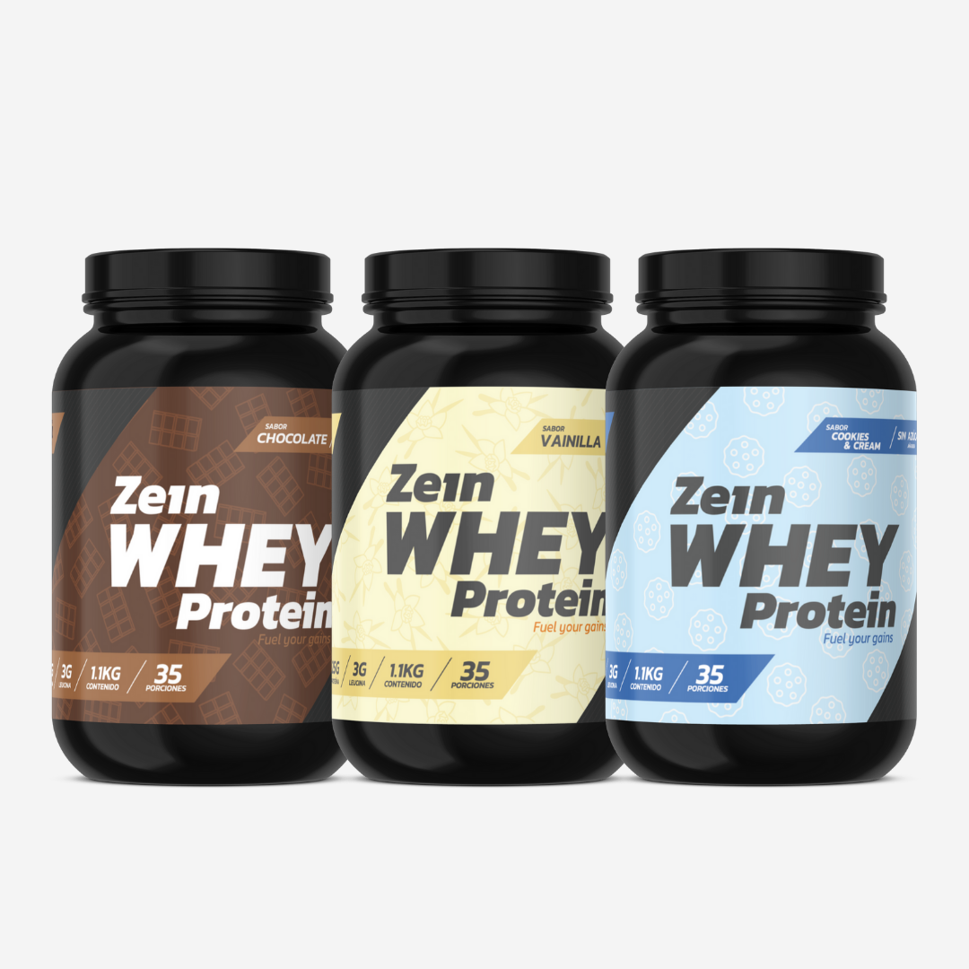PROTEINA WHEY 1,1KG 35 PORCIONES- ZEIN