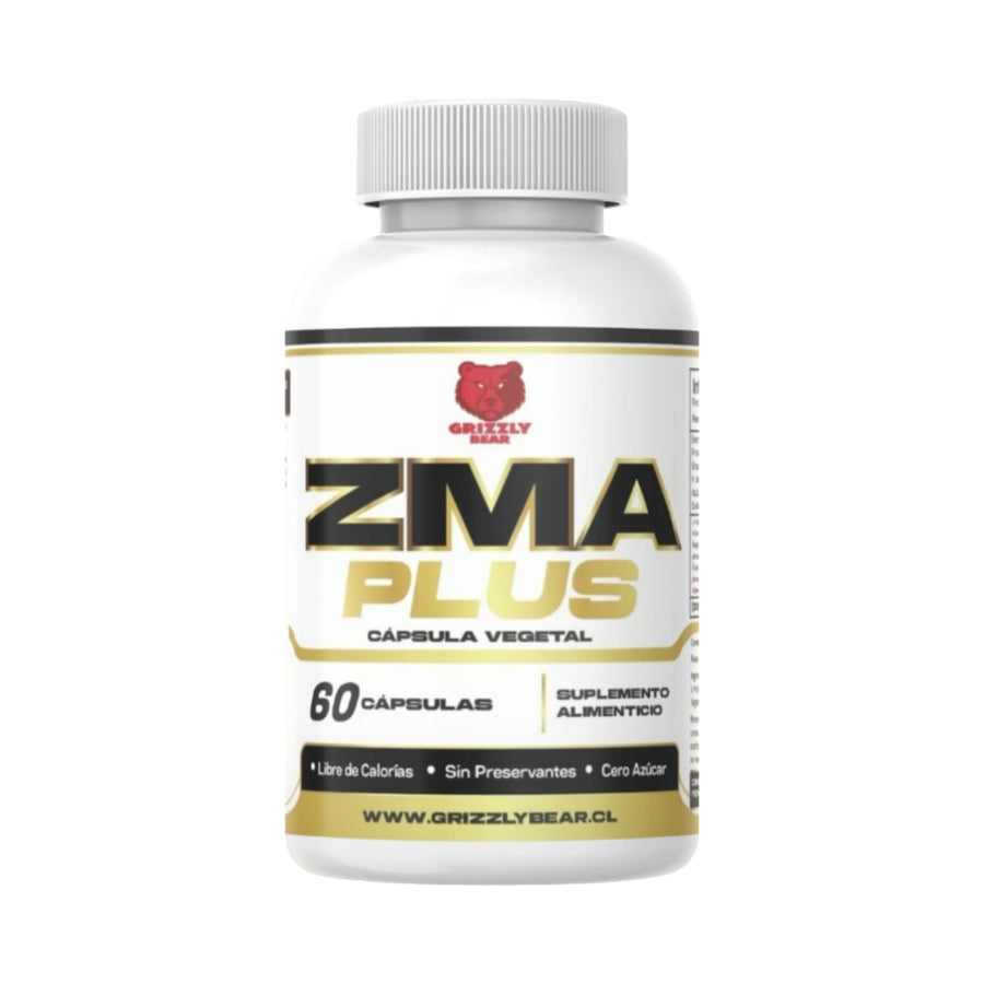 ZMA PLUS 60 CAPSULAS - GRIZZLY BEAR