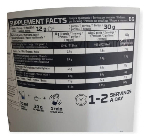 Proteina 100% Whey Protein 2000g 66 Sv - Ostrovit