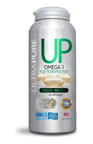 Omega 3 Ultra Pure 120 Capsulas - Newscience